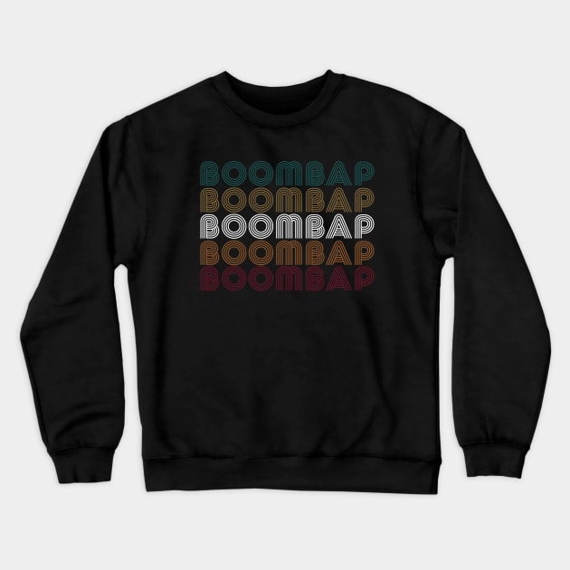Classic Boom Bap Crewneck Sweatshirt by Ninetynow